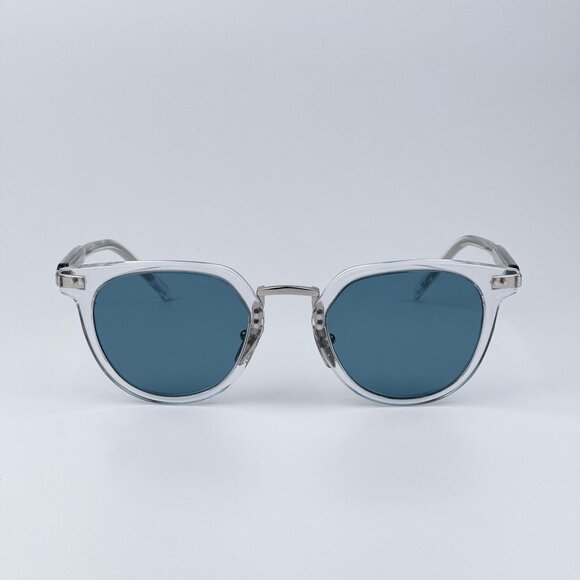 Prada PR17YS 2AZ04D Women BRAND NEW Sunglasses Crystal Green Polarized Oval - Picture 4 of 12